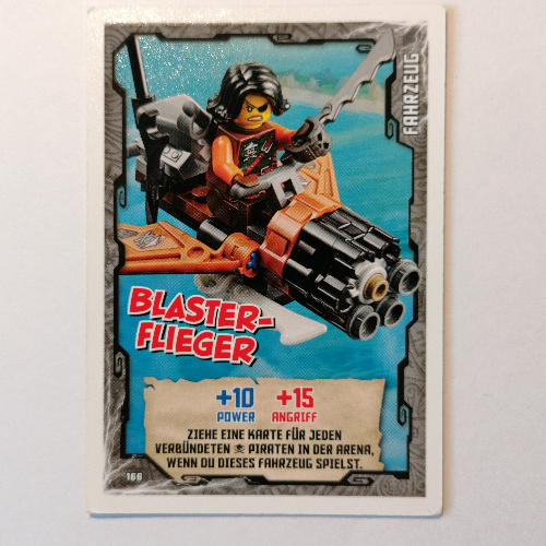 Trading Card, Ninjago Game Series 1 [German] - 166 Blaster-Flieger [Keine Farbe/Beliebige Farbe]