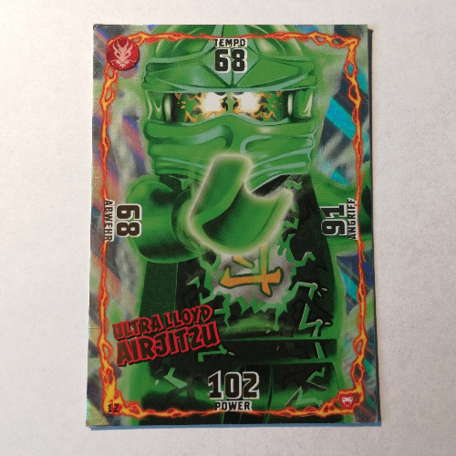 Trading Card, Ninjago Game Series 2 [German] - 12 Ultra Lloyd Airjitzu [No Color/Any Color]