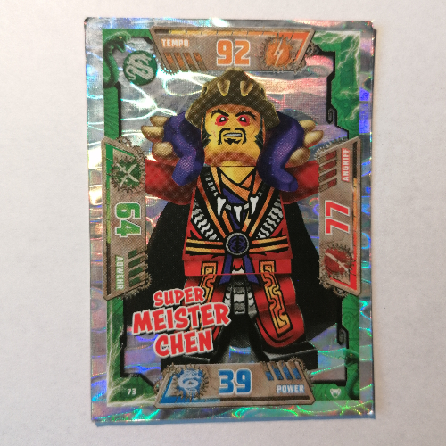 Trading Card, Ninjago Game Series 2 [German] - 73 Super Meister Chen [Keine Farbe/Beliebige Farbe]