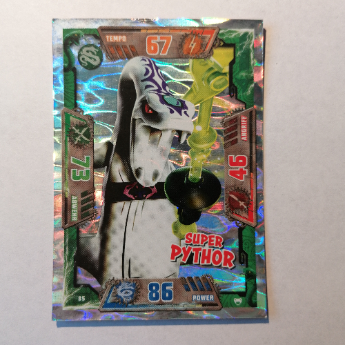 Trading Card, Ninjago Game Series 2 [German] - 85 Super Pythor [Keine Farbe/Beliebige Farbe]