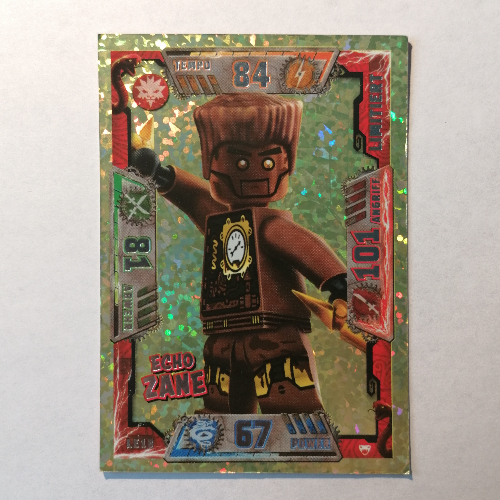 Trading Card, Ninjago Game Series 2 [German] - Limited Edition 18 Echo Zane [No Color/Any Color]