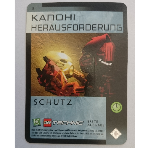 Trading Card, Bionicle Game: QftM - 2 Great Mask Challenge - Shielding [Keine Farbe/Beliebige Farbe]