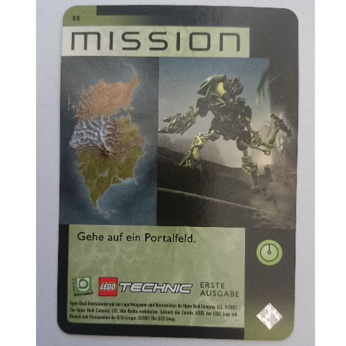 Trading Card, Bionicle Game: QftM - 11 Mission [No Color/Any Color]