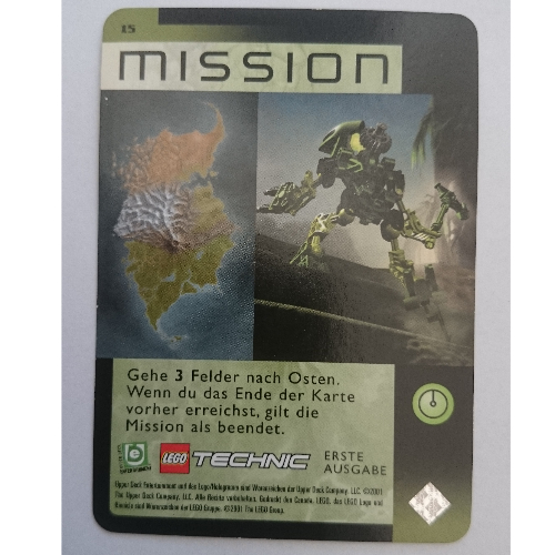 Trading Card, Bionicle Game: QftM - 15 Mission [No Color/Any Color]