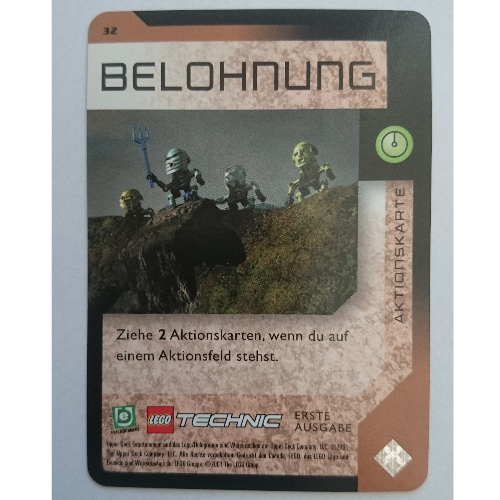 Trading Card, Bionicle Game: QftM - 32 Game Action - Reward [No Color/Any Color]