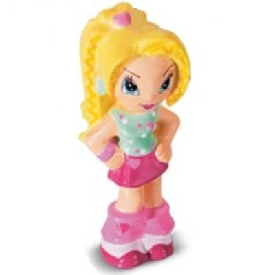Clikits Figure, Heart, Yellow Hair, Light Green Top, Magenta Skirt [Keine Farbe/Beliebige Farbe]