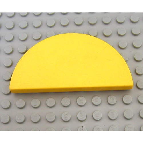 Duplo Tile, Modified 2 × 4 Half Circle Gelb