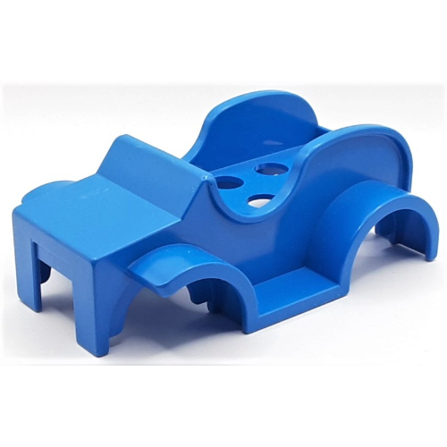Duplo Car Body (Old Style) Blue