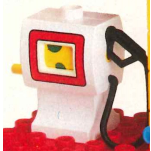 Duplo Gas / Fuel / Petrol Pump, White Weiß