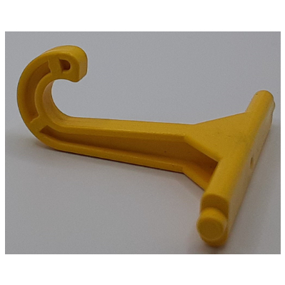 Duplo Hook with Crossbar Yellow