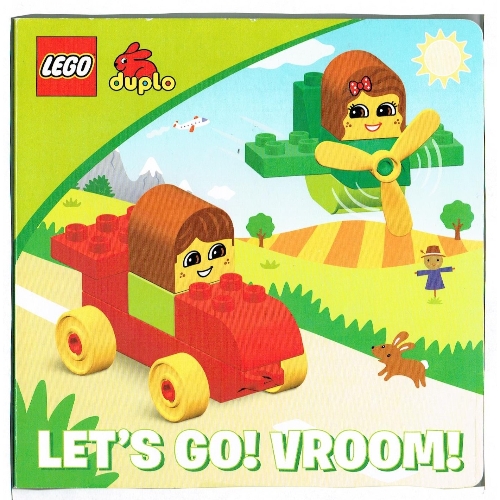 Book, Duplo, Let's Go! Vroom! [No Color/Any Color]