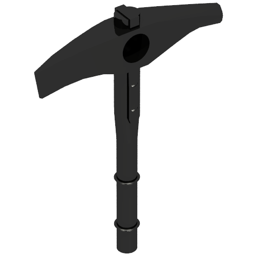 Fabuland, Tool Pickaxe Schwarz