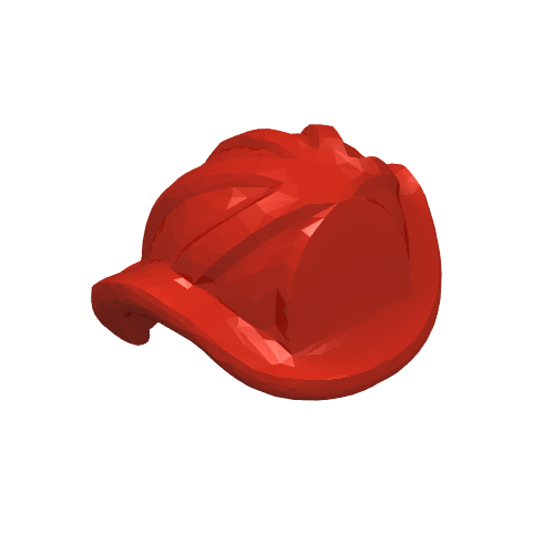 Fabuland Helmet, Fire Rot