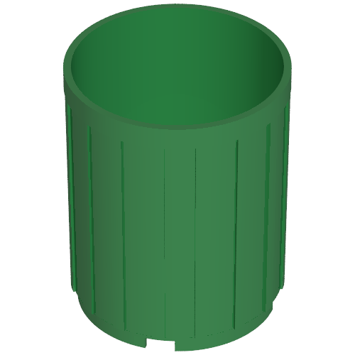 Fabuland Trashcan Grün