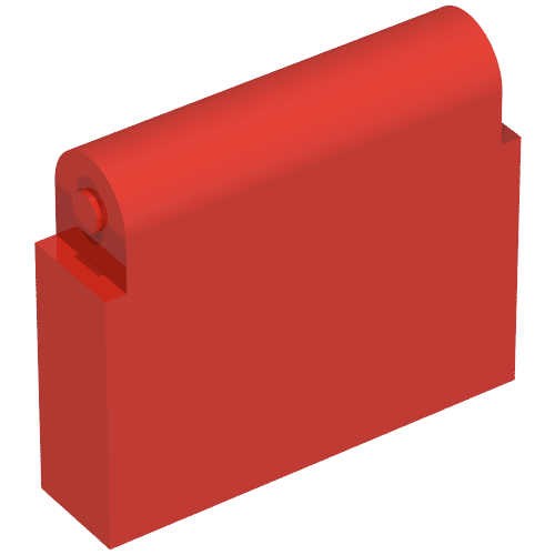 Fabuland, Car Roof, Flippable - Hinge Brick Rot
