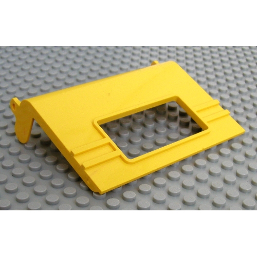 Fabuland, Vehicle Body, Caravan Front Yellow