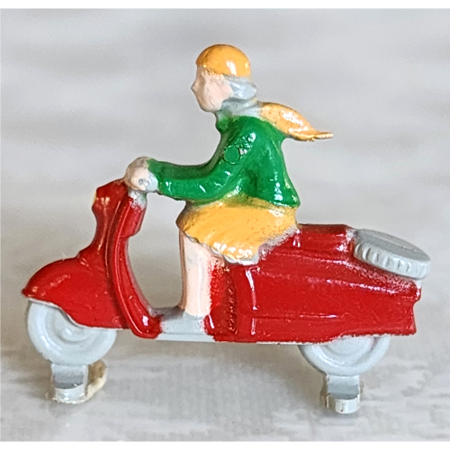 HO Scale Scooter HO Medium Red