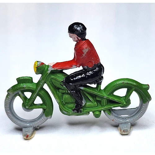 HO Scale Motorcycle, Touring Grün