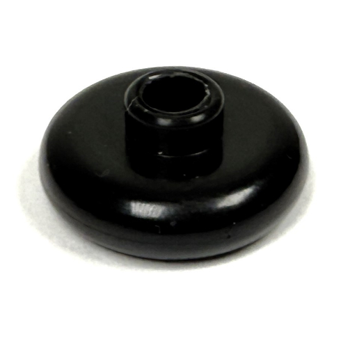 Pen Bead, Round Short, Curved Edge