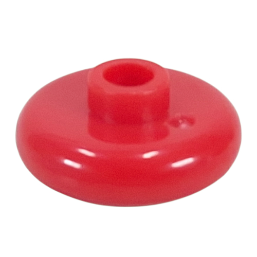 Pen Bead, Round Short, Curved Edge Rot