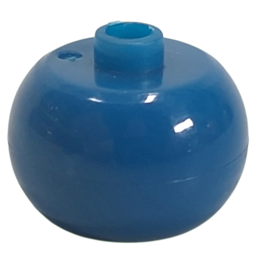 Pen Bead, Round Orb Blue