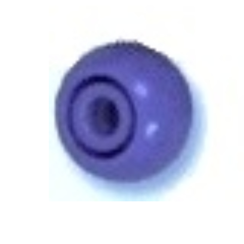 Pen Bead, Round Orb Violet