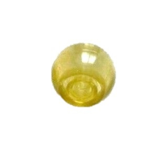 Pen Bead, Round Orb Trans-Brown