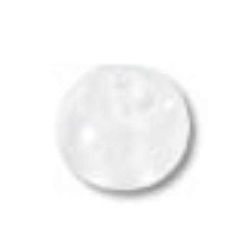 Pen Bead, Round Orb Transparent