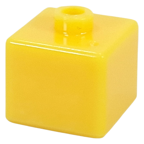 Pen Bead, Square Gelb
