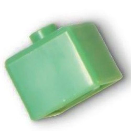 Pen Bead, Square Sandgrün