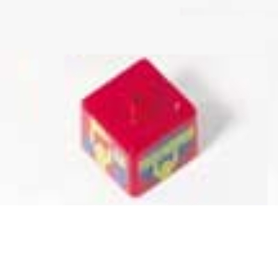Pen Bead, Square with Fans, 'TOUCHDOWN' Print Rot