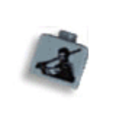 Pen Bead, Square with Anakin, Lightsaber Print Hellgrau
