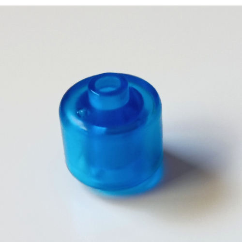 Pen Bead, Round Large, Curved Edges / Cylinder