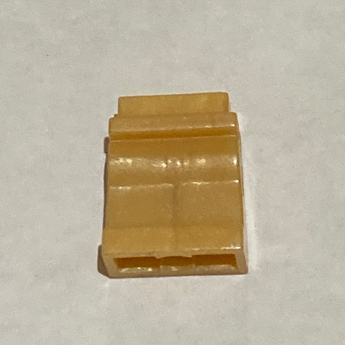 Pen Bead, Minifigure Legs Pearl Light Gold