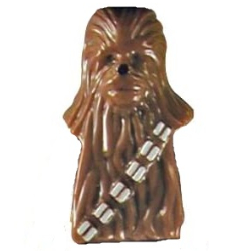 Pen Bead, Head, Chewbacca Brown