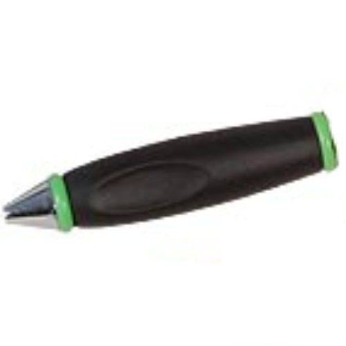 Pen Body, with Chrome Tip, Bright Green Ends Schwarz