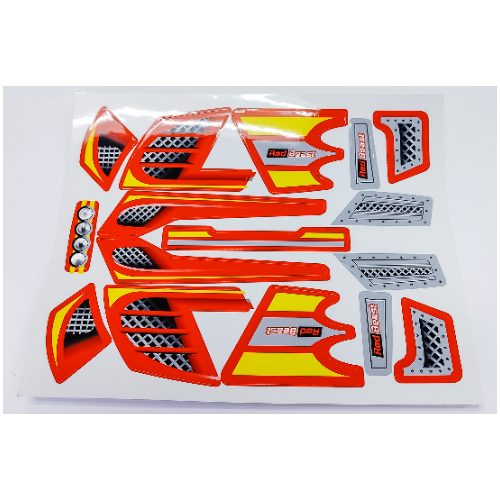 Stickerbogen für Set 8378-1 [Keine Farbe/Beliebige Farbe]