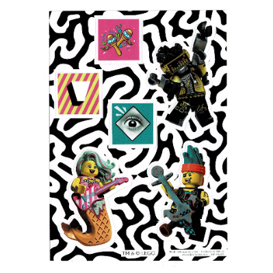Stickerbogen 1 für Set 5006771-1 [Keine Farbe/Beliebige Farbe]