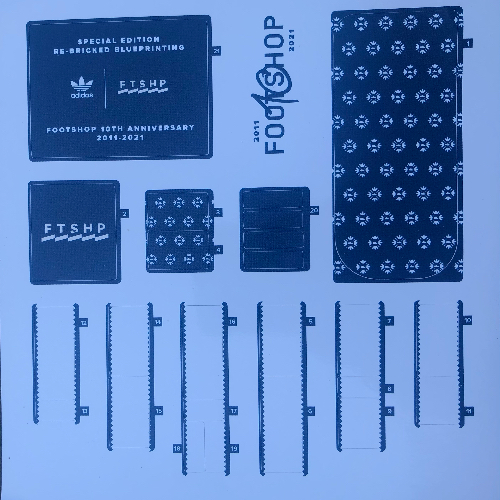 Stickerbogen für Set 10282-2 [Keine Farbe/Beliebige Farbe]