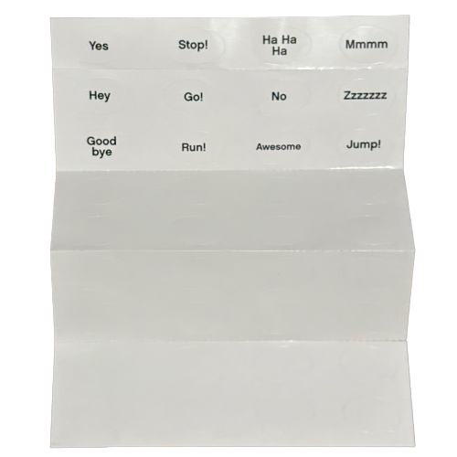 Sticker Sheet for Set 81087-1 [No Color/Any Color]