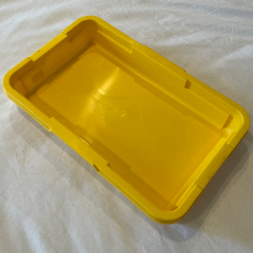 Storage Bin, Dacta, Extra Small Yellow