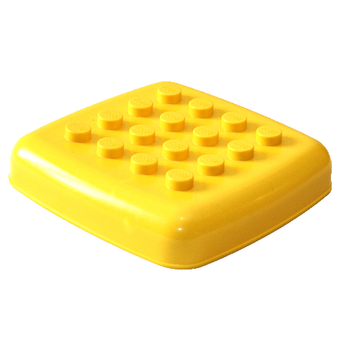 Quatro Storage Lid, 4 × 4 Gelb