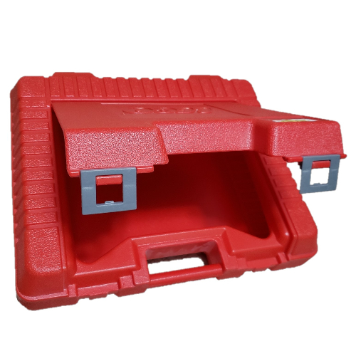 Storage Case, with Two Latches 40 × 48 × 13 studs Red