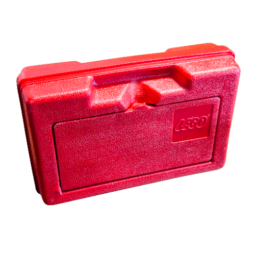 Storage Case, with Molded Handle and Panel Opening, Small 'Made In Canada for Samsonite' Red