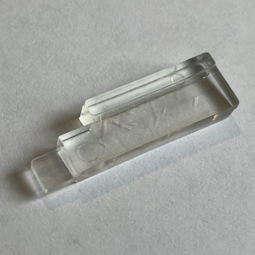 Garage Door Counterweight - Old without Hinge Pin Transparent