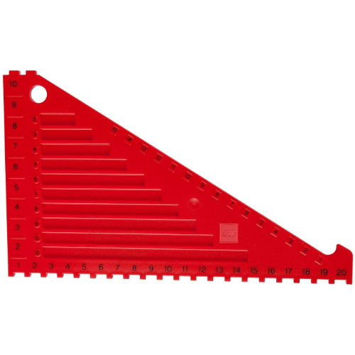 Tool - Triangle Ruler 20 × 12 × 0.33 Rot