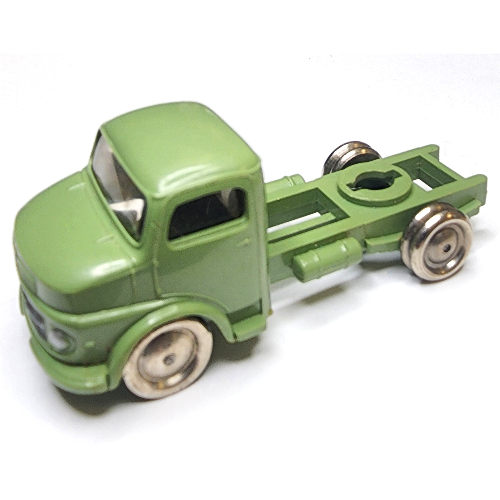 HO Scale Mercedes Truck Cab HO Olive Green