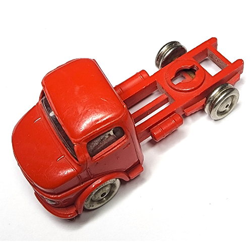 HO Scale Mercedes Truck Cab Red
