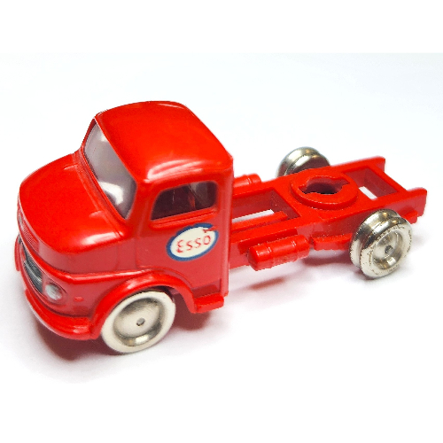 HO Scale Mercedes Truck Cab, 'ESSO' Print Rot