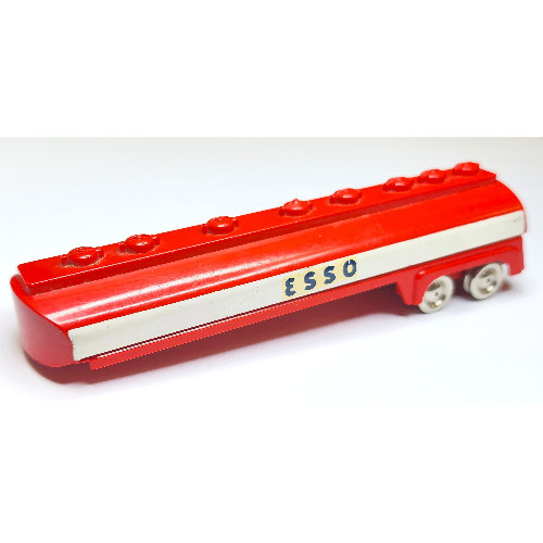 HO Scale Mercedes Tanker Trailer with 'ESSO' Print Rot